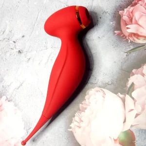 Вакуумный стимулятор клитора с точечным вибратором, вибратор