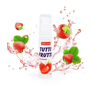 Лубрикант съедобный "Tutti Frutti" на водной основе