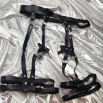 Портупея кожаная на талию ноги