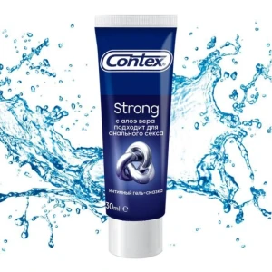 “Contex Strong” Гель-смазка на водной основе для интимного применения