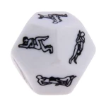 Игральный кубик с различными позами